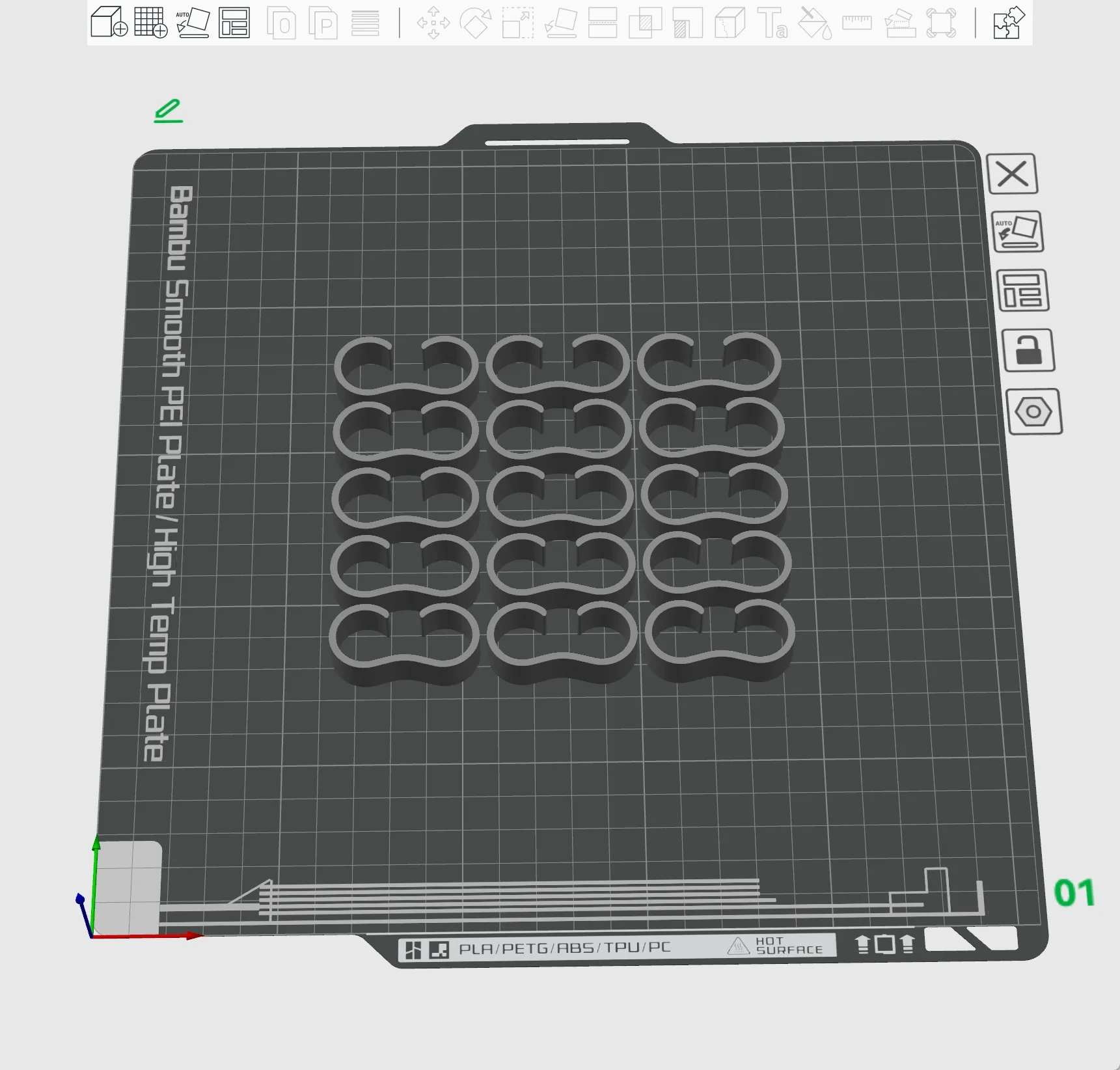Miniatura 1 do modelo 3D 理线器 线缆整理神器