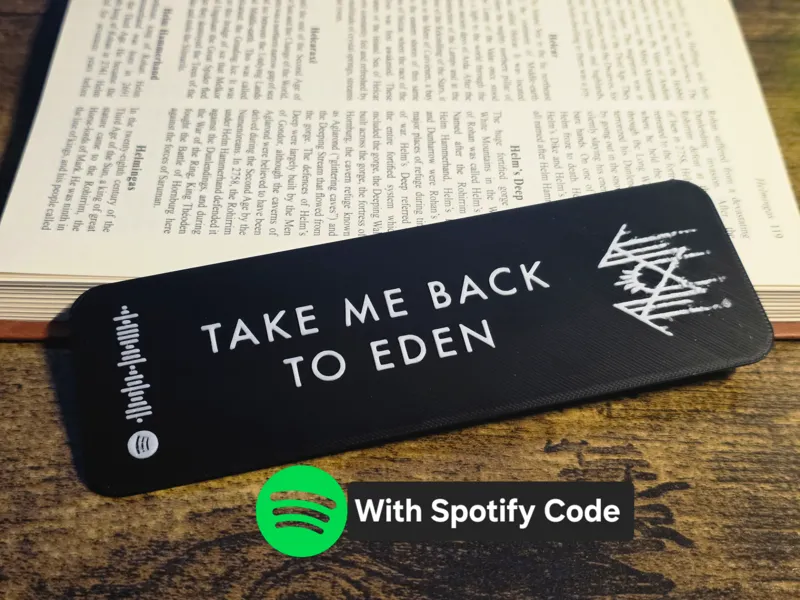 Sleep Token Album Bookmark - Take Me Back To Eden