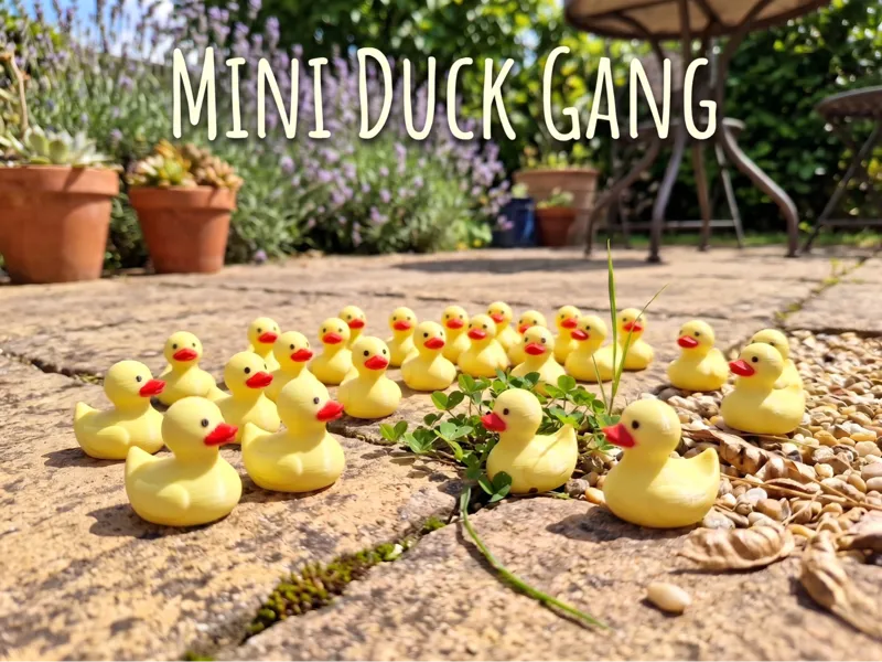 Cute Mini Duck–The Perfect Gift for a Kids' Crew!