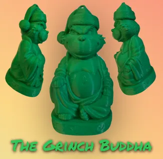 The Grinch Buddha