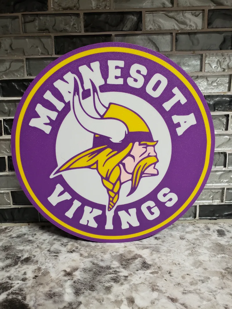 Vikings Led Sign
