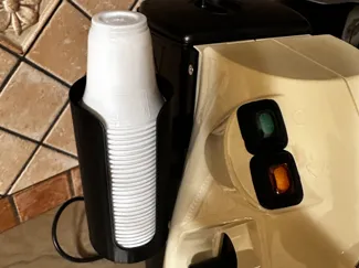 Porta Bicchierini Verticale Macchina da Caffè Frog