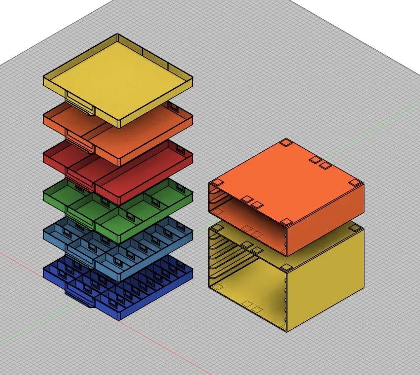 Modular Storage Drawer for Small Parts – Part 3 - Free 3D Print Model ...