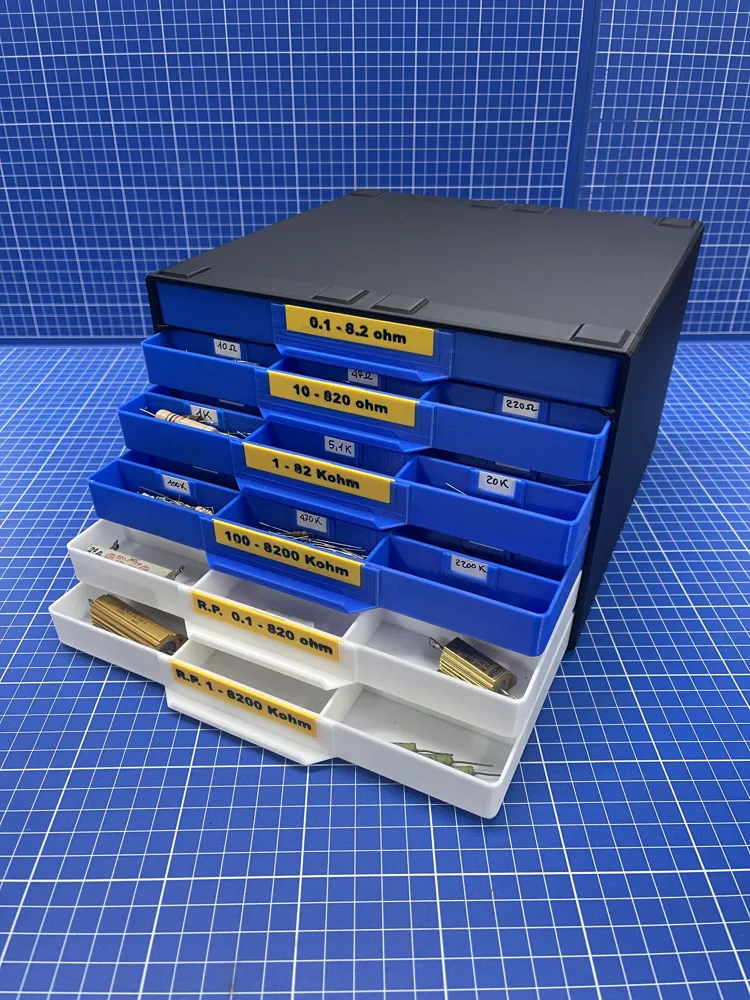 Modular Storage Drawer for Small Parts – Part 3 - Free 3D Print Model ...