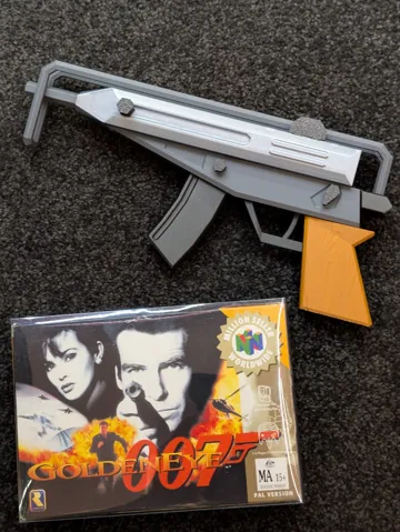 Modelo para impresión 3D: Goldeneye 007 64 - Klobb Prop Replica — vista de referencia 2