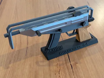 Modelo para impresión 3D: Goldeneye 007 64 - Klobb Prop Replica — vista de referencia 5