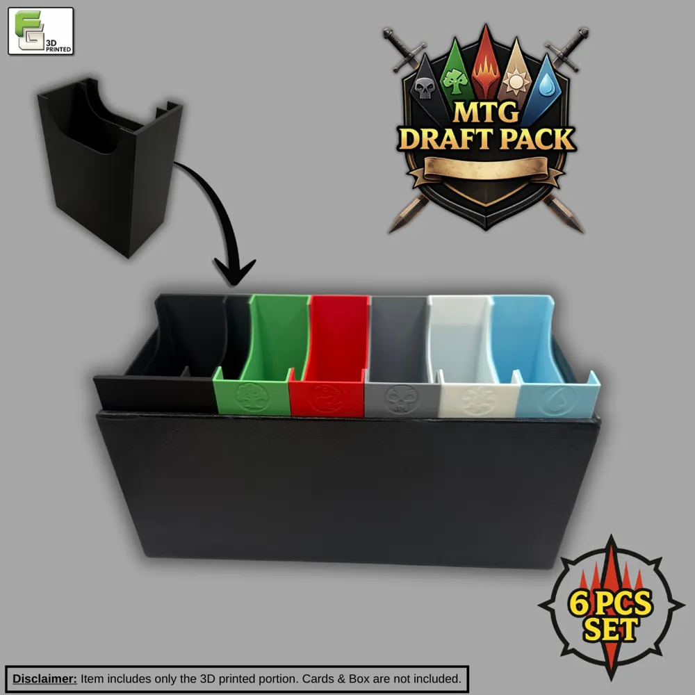 MTG Draft Pack Bundle Inserts - Free 3D Print Model - MakerWorld