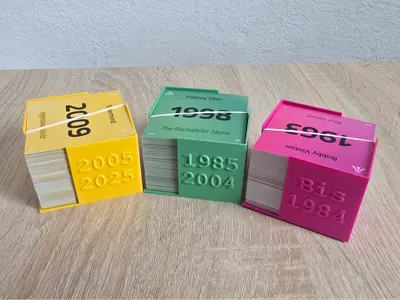 Hitster - Battle of the Generations - Stackable Boxes
