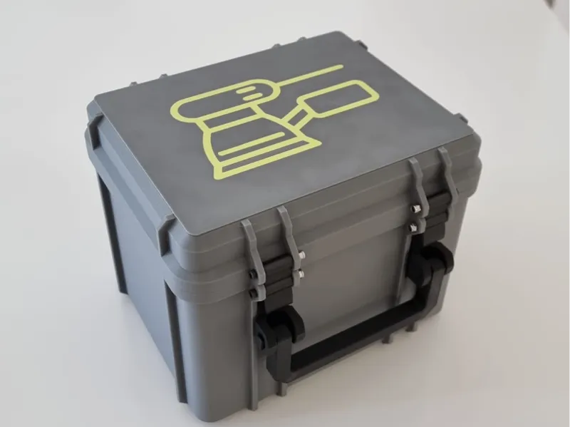 Contenitore Robusto per Levigatrice manuale