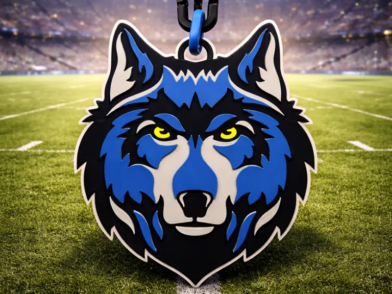 Parkwood High School Monroe NC Wolf Hype Chain