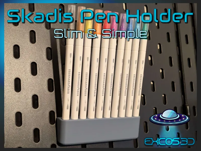 Skadis Pencil Holder (Slim & Simple)