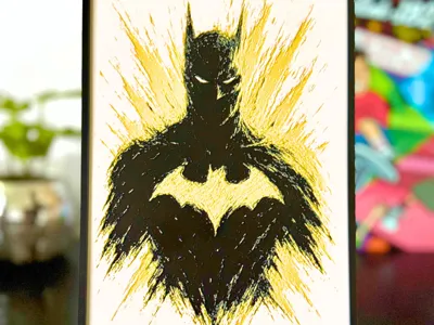 Shadow of The Bat (Batman) HueForge