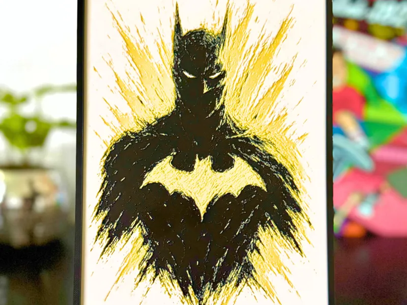 Shadow of The Bat (Batman) HueForge