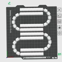 A1mini专用,单盘4把0.2mm 层高, 2 层墙, 5% 填充