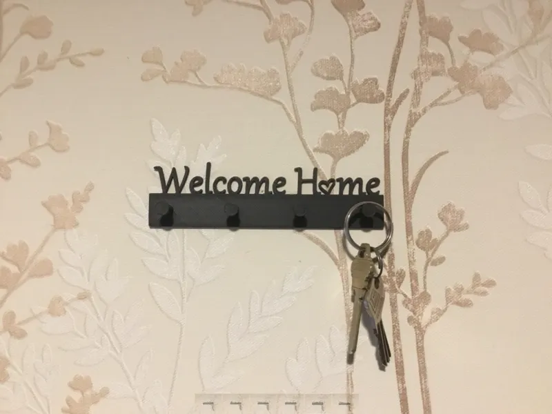 'Welcome Home' - Key Hanger