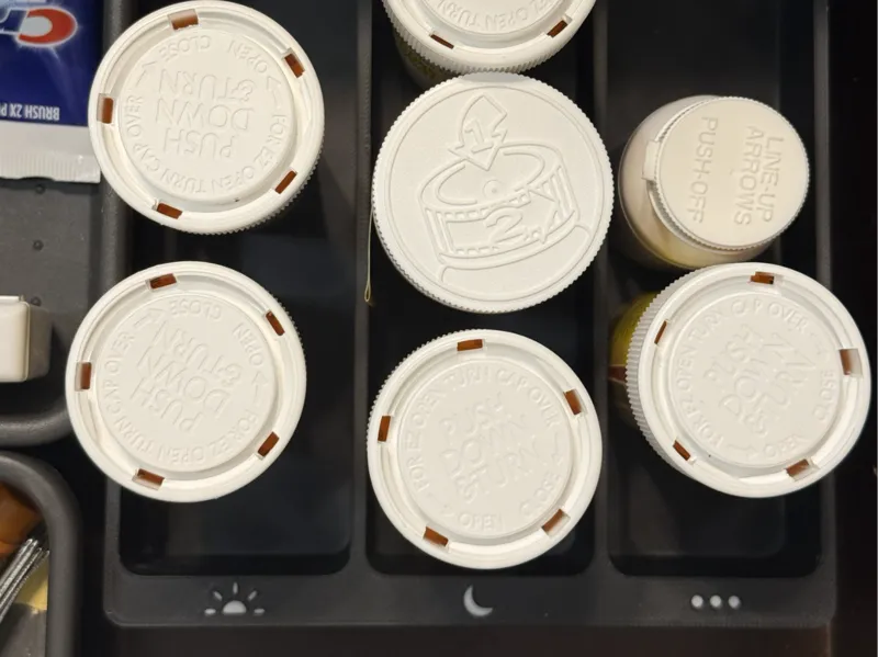 Simple Morning/Night/Other Pill Organizer