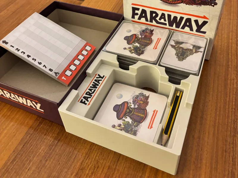 Faraway insert + supports expansions and pencil