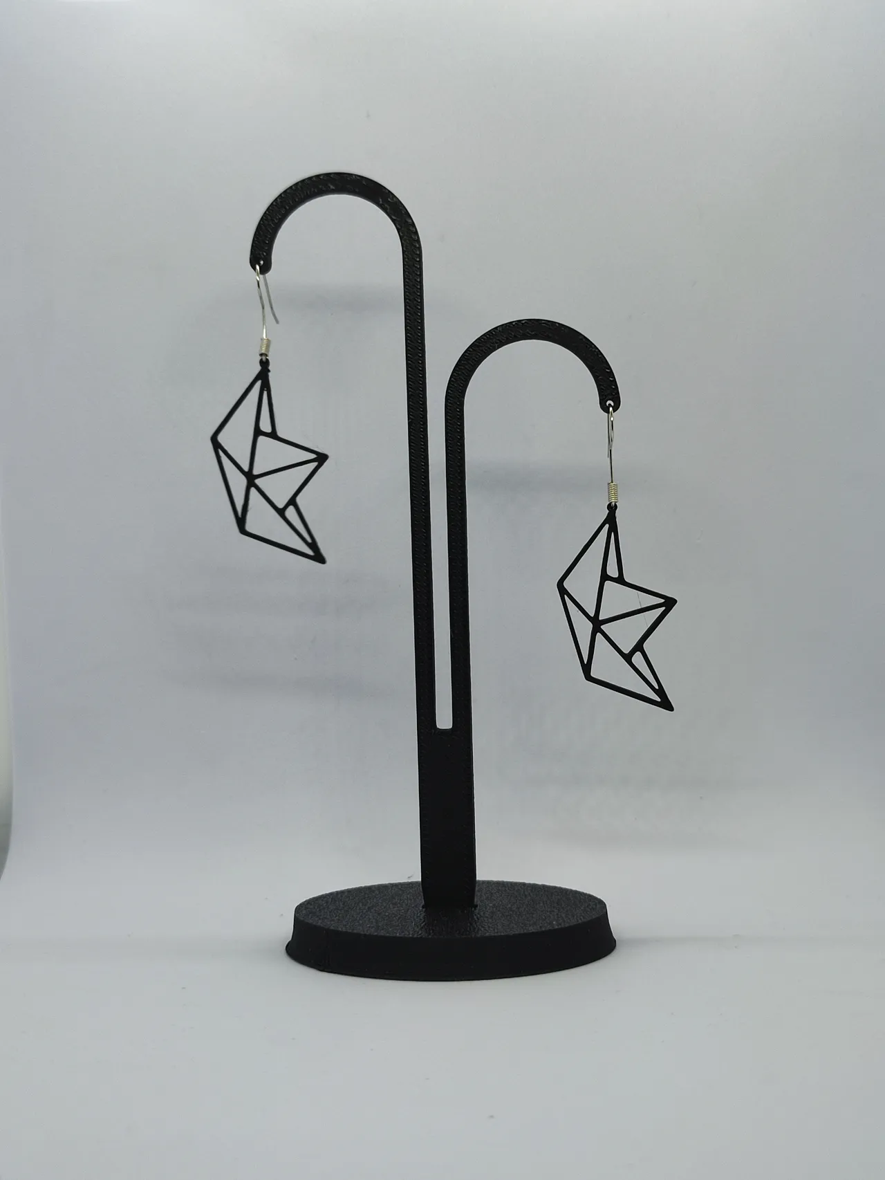 Pendientes Origami Sail view 2