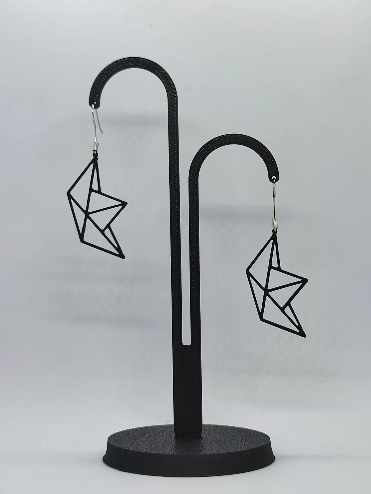 Pendientes Origami Sail view 3