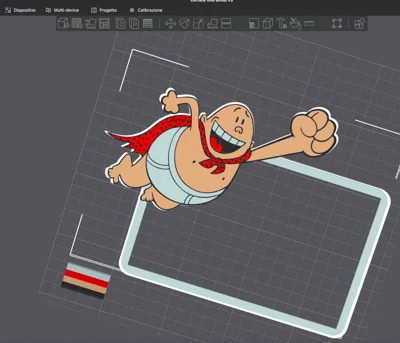 Captain Underpants Picture Frame by Fonomoxi - MakerWorld