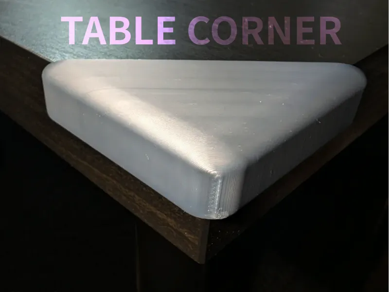 Table Corner edge repair / protection