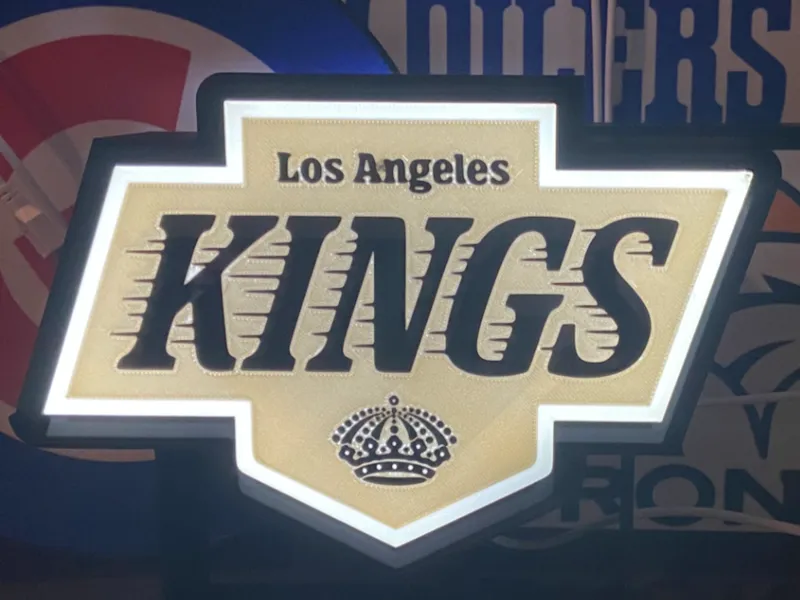 LA Kings New Logo LED Lightbox
