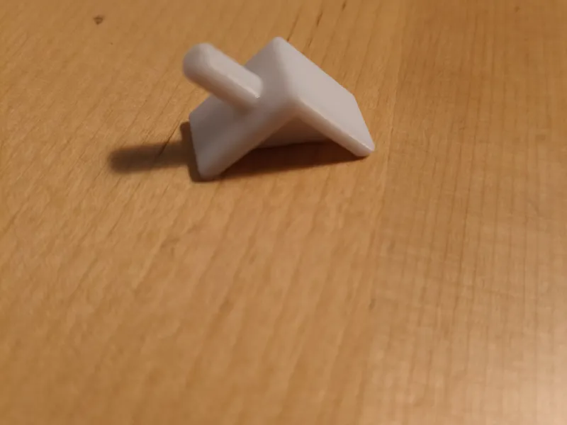 shelf mounting support 5mm hole (IKEA etc.)