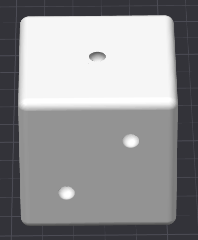 Miniatura 3 do modelo 3D Customizable Dice / Geometric Cube