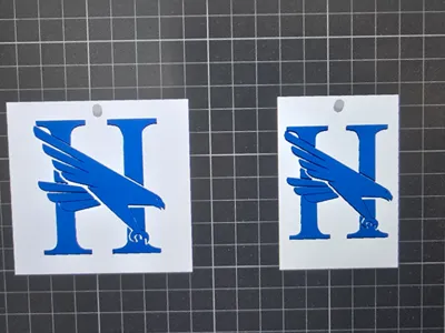 Hennessey Keychain