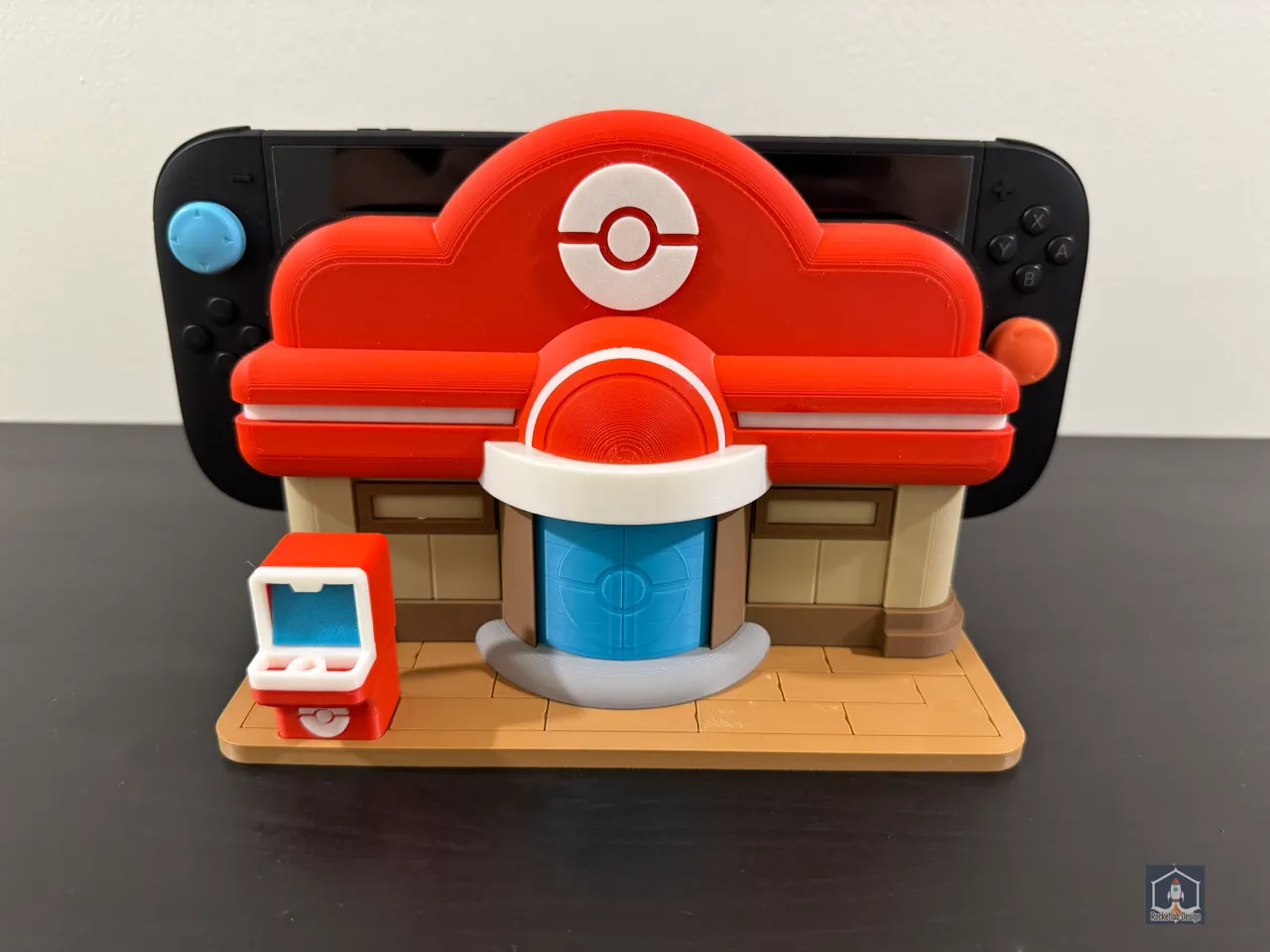 Pokopia Pokemon Center for Switch 2 Dock (NO AMS) view 2