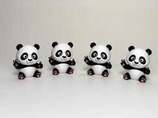 Cute Little Panda Buddy