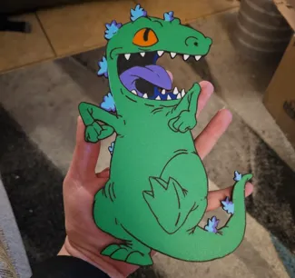 Reptar wall art