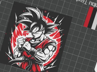 Goku Lamina 3d