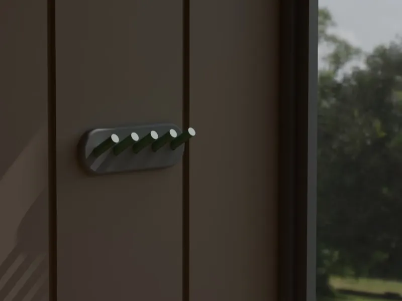 Modern Wall Rack