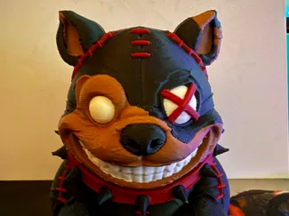 horror dog /rottweiler