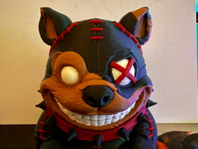 horror dog /rottweiler