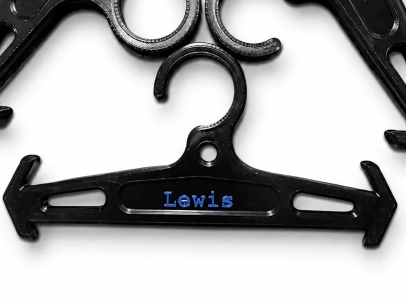 Duty Gear Hanger | Custom Name Badge 