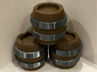Low-Poly Barrel
