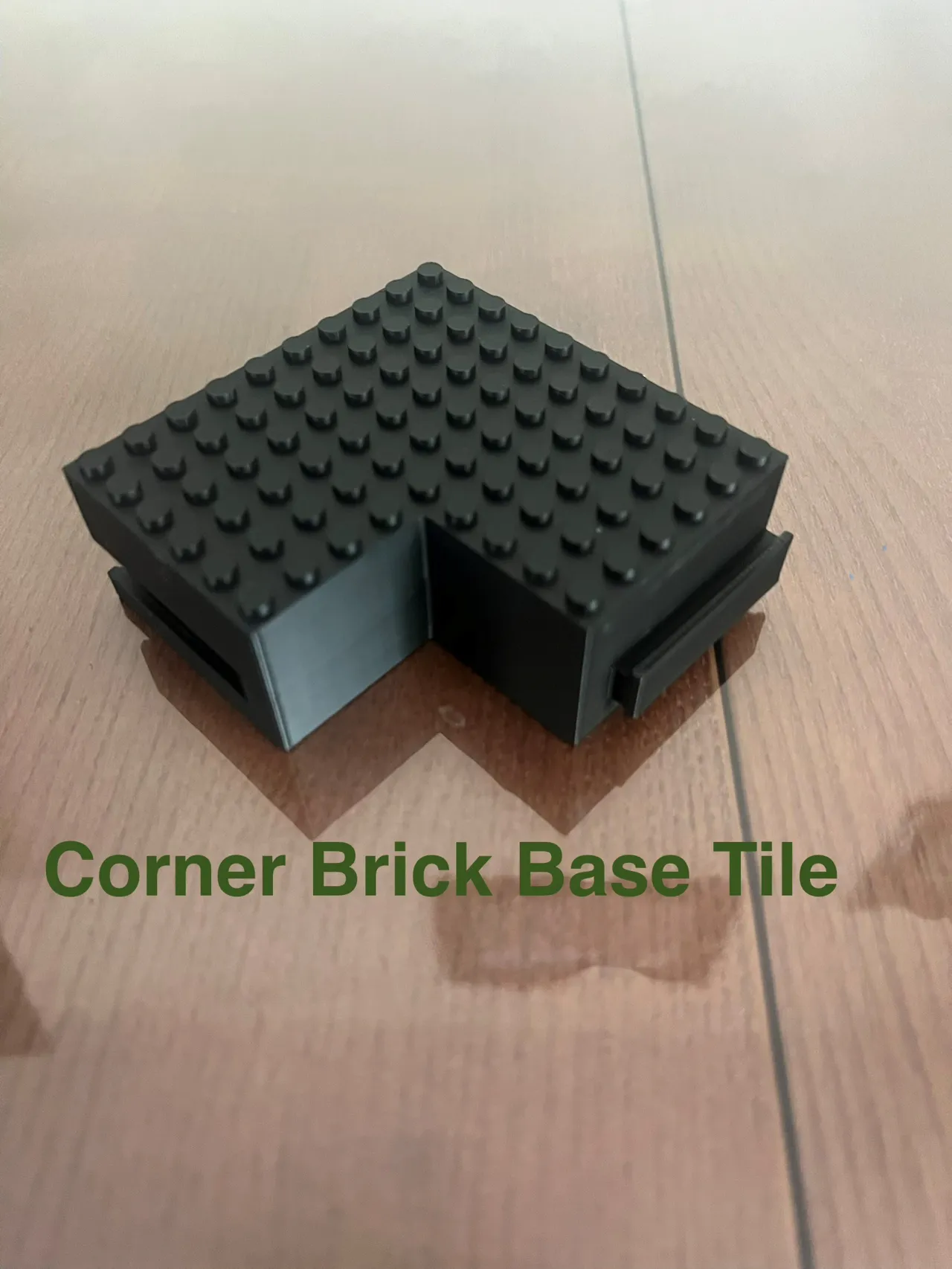 Modular Building Brick Letter & MiniFig Shelf view 3