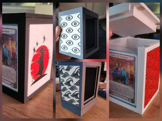 FaB Deckbox (80+ Cards) with optional Tokenbox