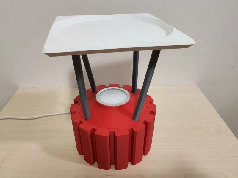 Modern lamp with Key Tray for LED Lamp 001 Kit