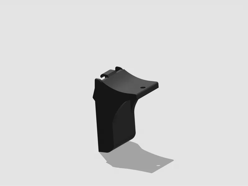 Jeep Wrangler JK Rear Hinge Cover Light Mount