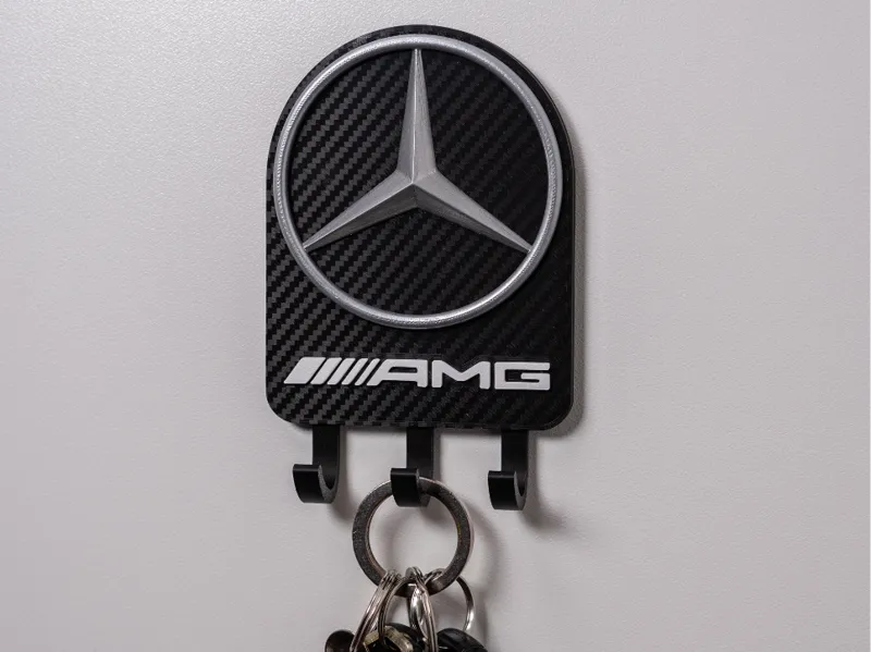 Mercedes Benz AMG wall key holder
