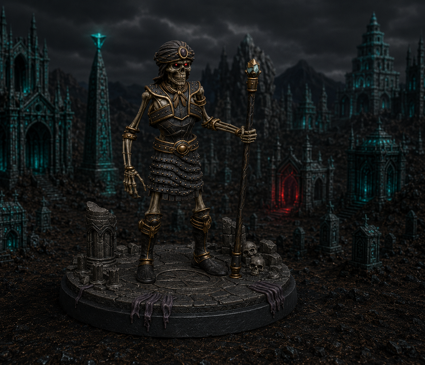 Miniatura 5 do modelo 3D NECROPOLIS HORDE