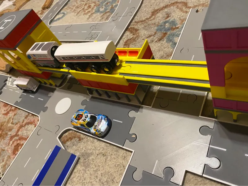Kubko Car Part 58 / Buildings with a railway