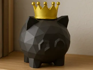 Ping - Pig King Piggy Bank