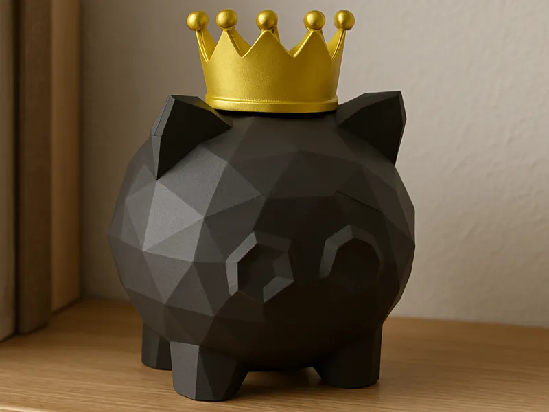 Ping - Pig King Piggy Bank 