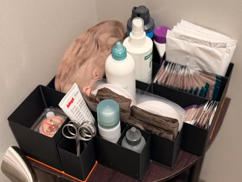 Gridfinity Ostomy Supplies Organizer