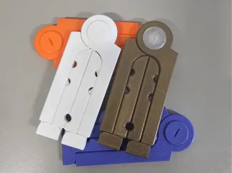 Coat Hanger, folding, with trouser/pant add-on