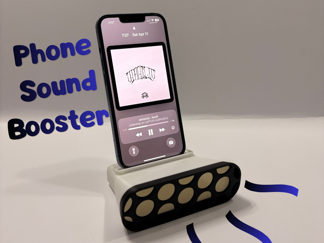 Phone Boost Amplifier - Screen Obstructing